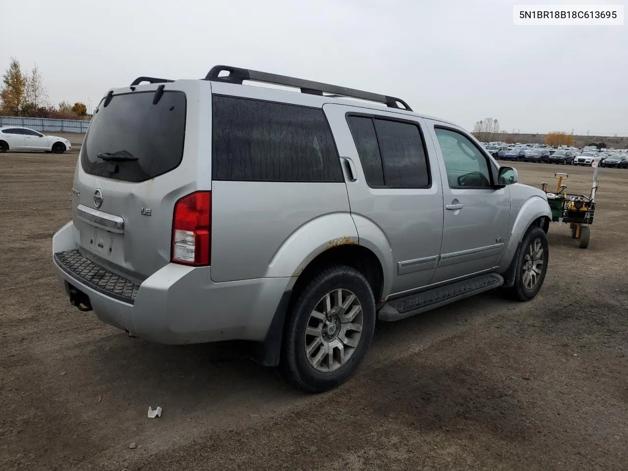 2008 Nissan Pathfinder Le VIN: 5N1BR18B18C613695 Lot: 78132444