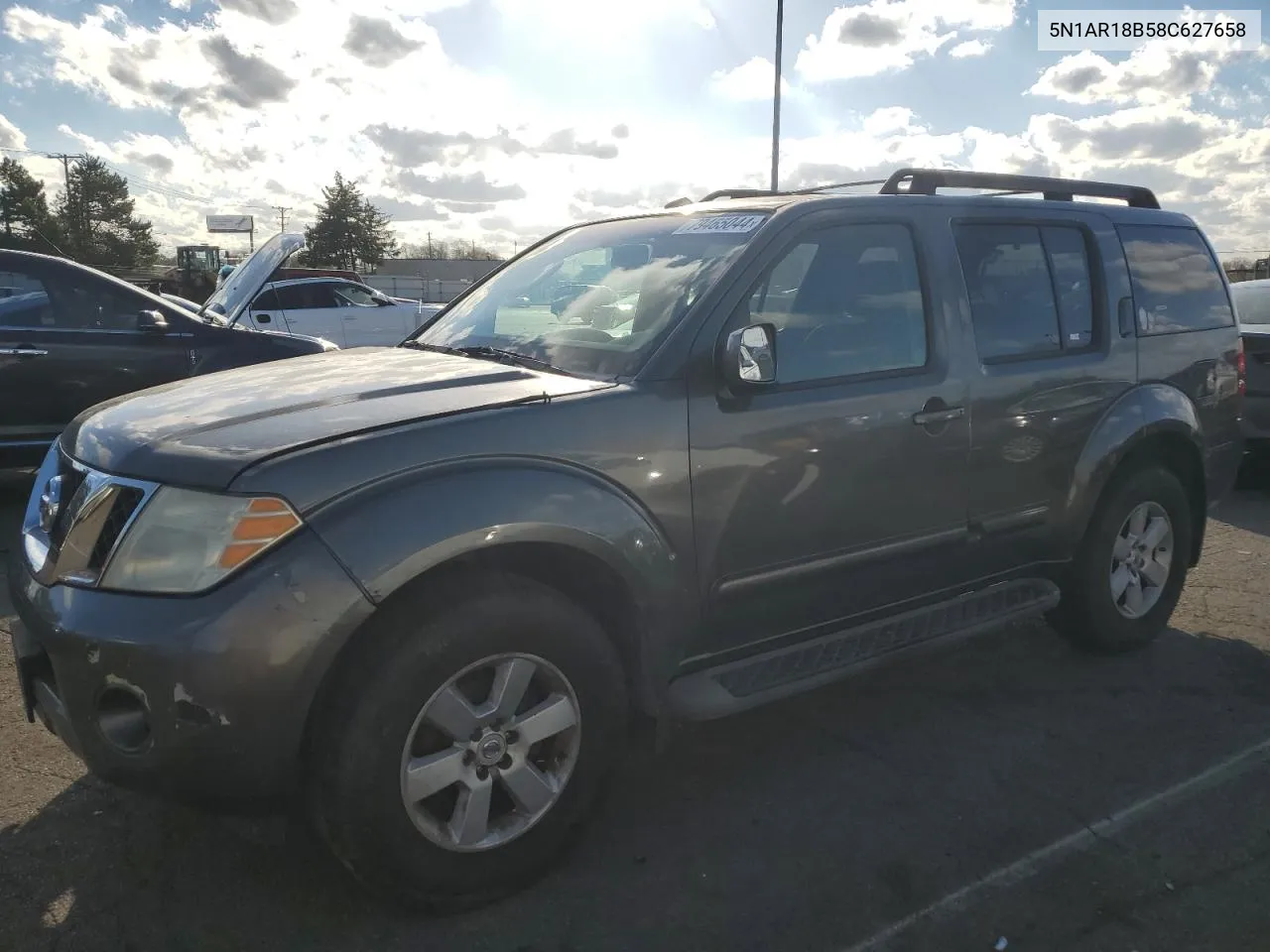 2008 Nissan Pathfinder S VIN: 5N1AR18B58C627658 Lot: 79465044