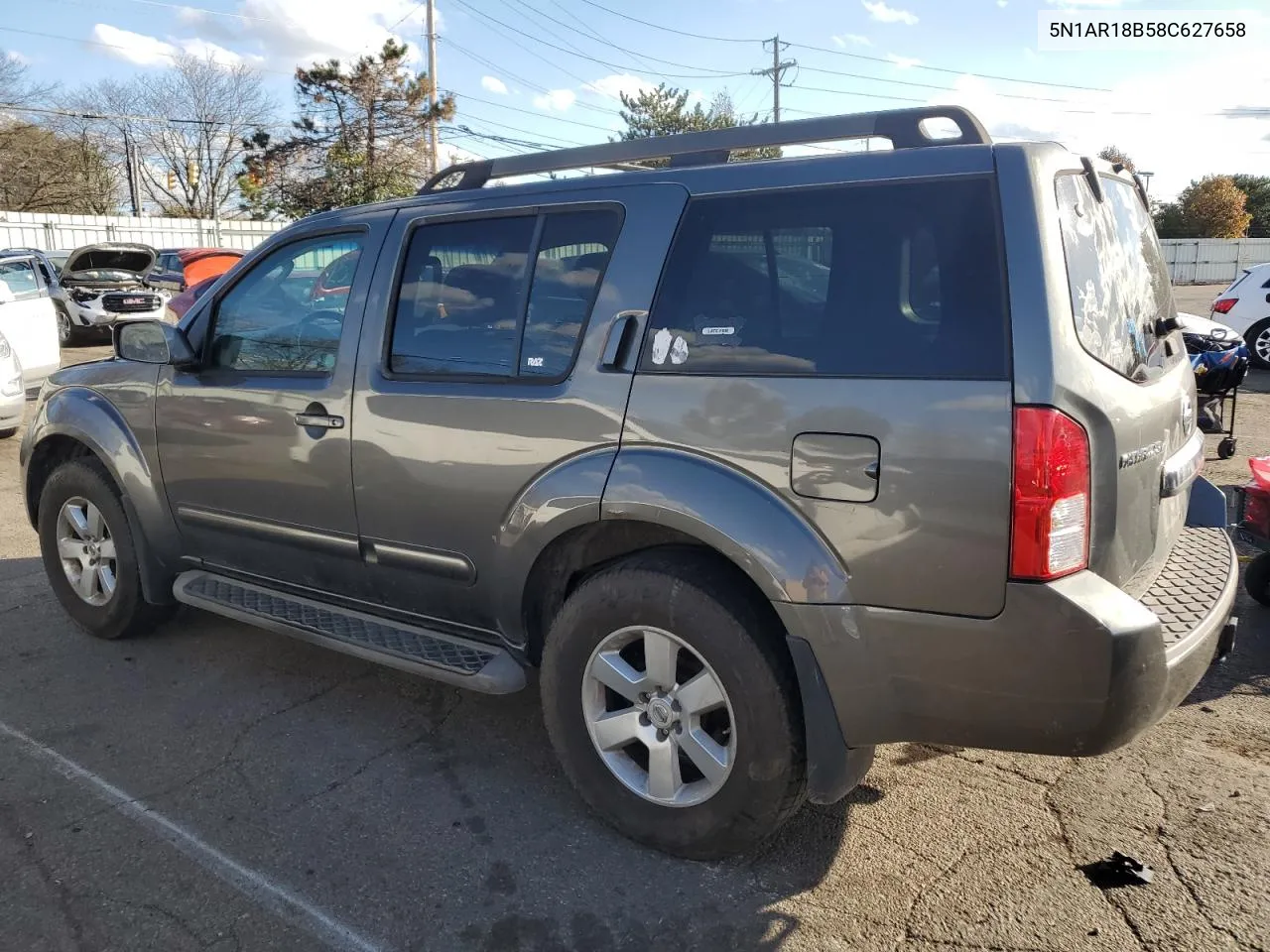 2008 Nissan Pathfinder S VIN: 5N1AR18B58C627658 Lot: 79465044