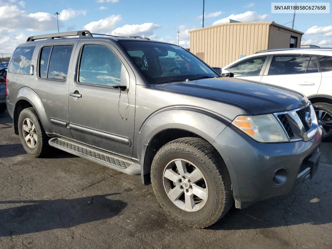 2008 Nissan Pathfinder S VIN: 5N1AR18B58C627658 Lot: 79465044