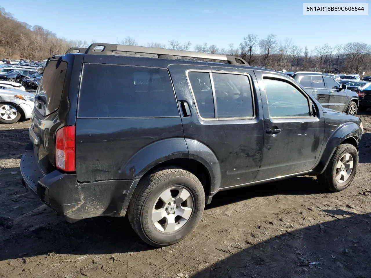 2009 Nissan Pathfinder S VIN: 5N1AR18B89C606644 Lot: 45893164