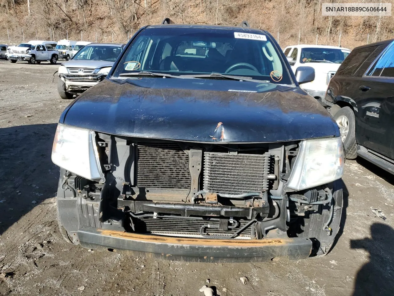 2009 Nissan Pathfinder S VIN: 5N1AR18B89C606644 Lot: 45893164