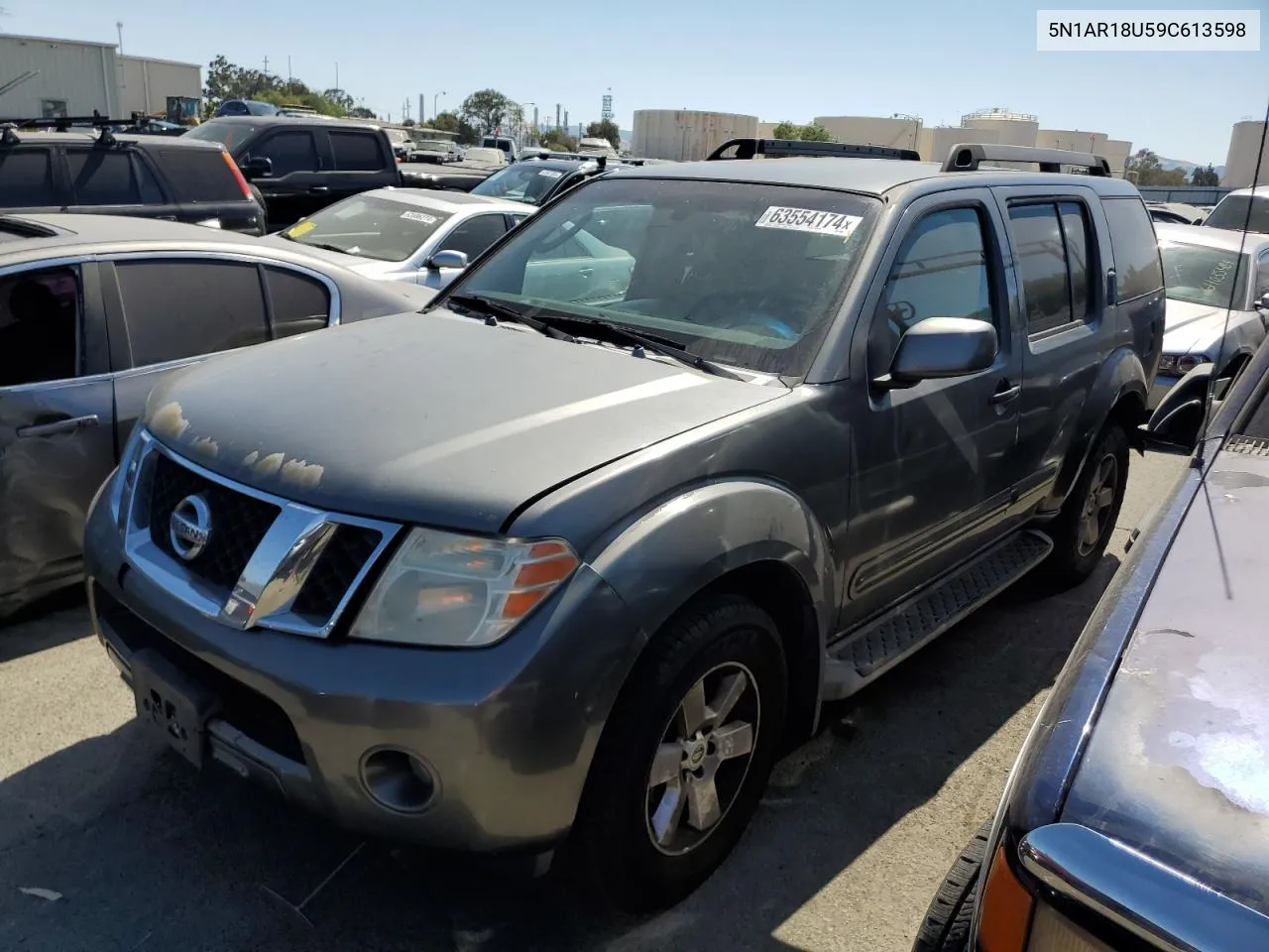 2009 Nissan Pathfinder S VIN: 5N1AR18U59C613598 Lot: 63554174