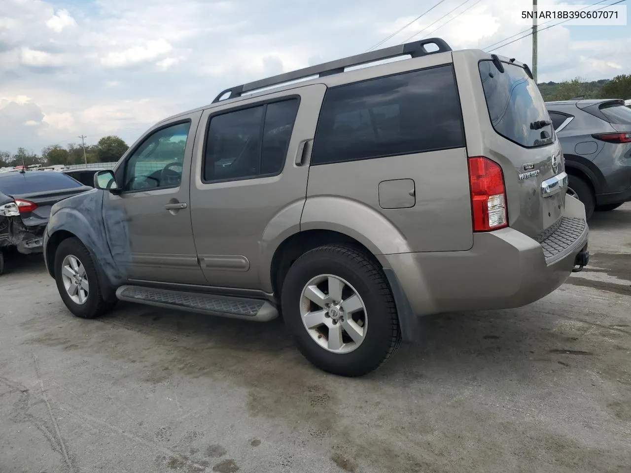 2009 Nissan Pathfinder S VIN: 5N1AR18B39C607071 Lot: 72718154