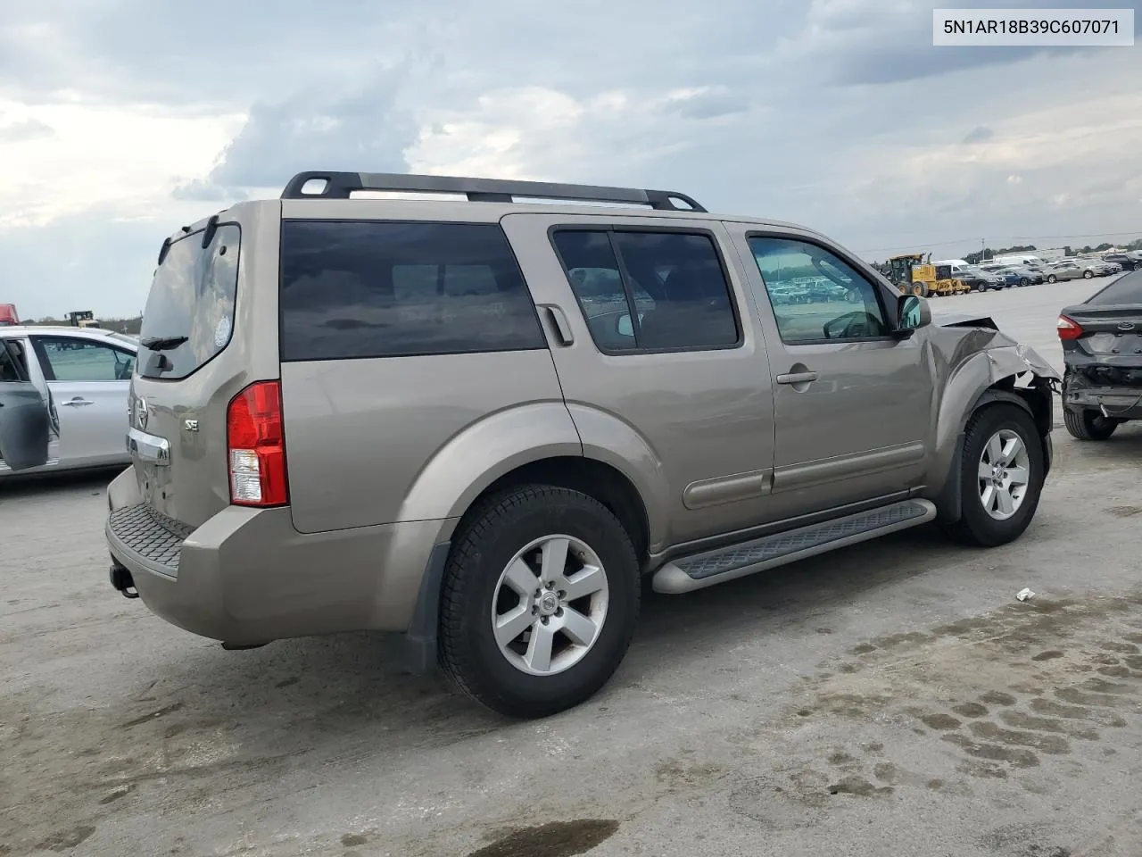 2009 Nissan Pathfinder S VIN: 5N1AR18B39C607071 Lot: 72718154