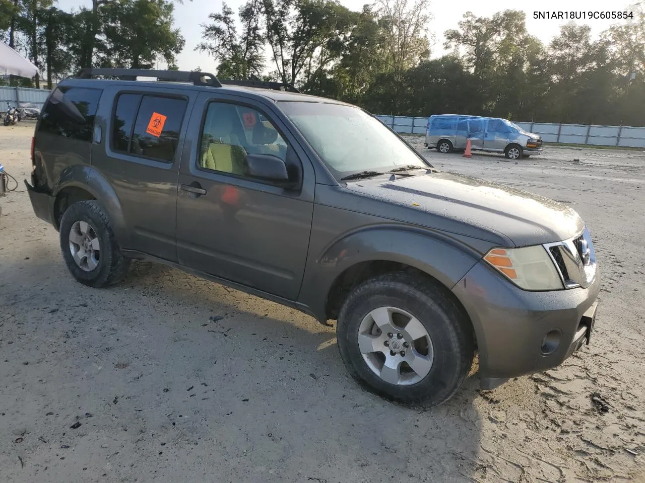 2009 Nissan Pathfinder S VIN: 5N1AR18U19C605854 Lot: 73388124