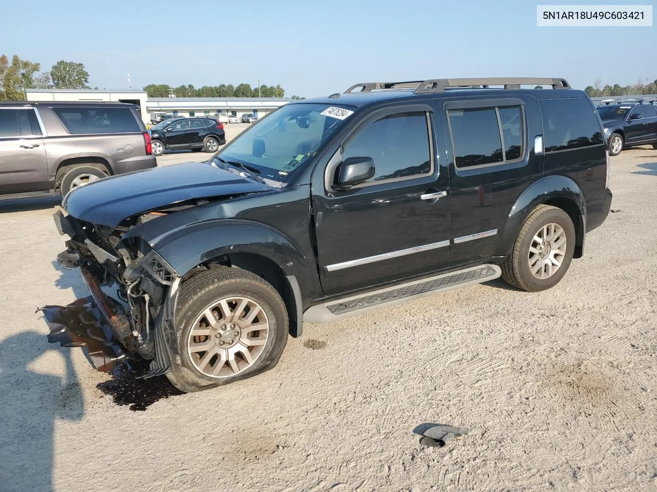 2009 Nissan Pathfinder S VIN: 5N1AR18U49C603421 Lot: 74876284