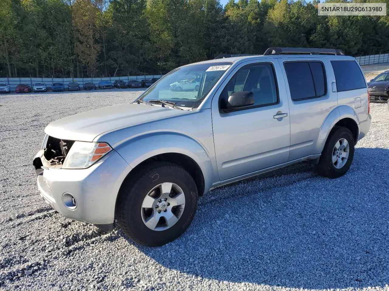 2009 Nissan Pathfinder S VIN: 5N1AR18U29C613980 Lot: 76256734