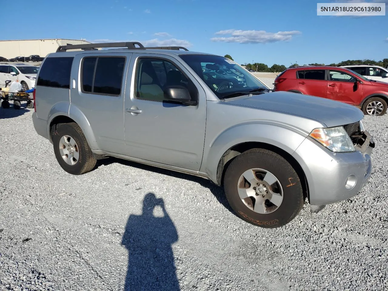 2009 Nissan Pathfinder S VIN: 5N1AR18U29C613980 Lot: 76256734