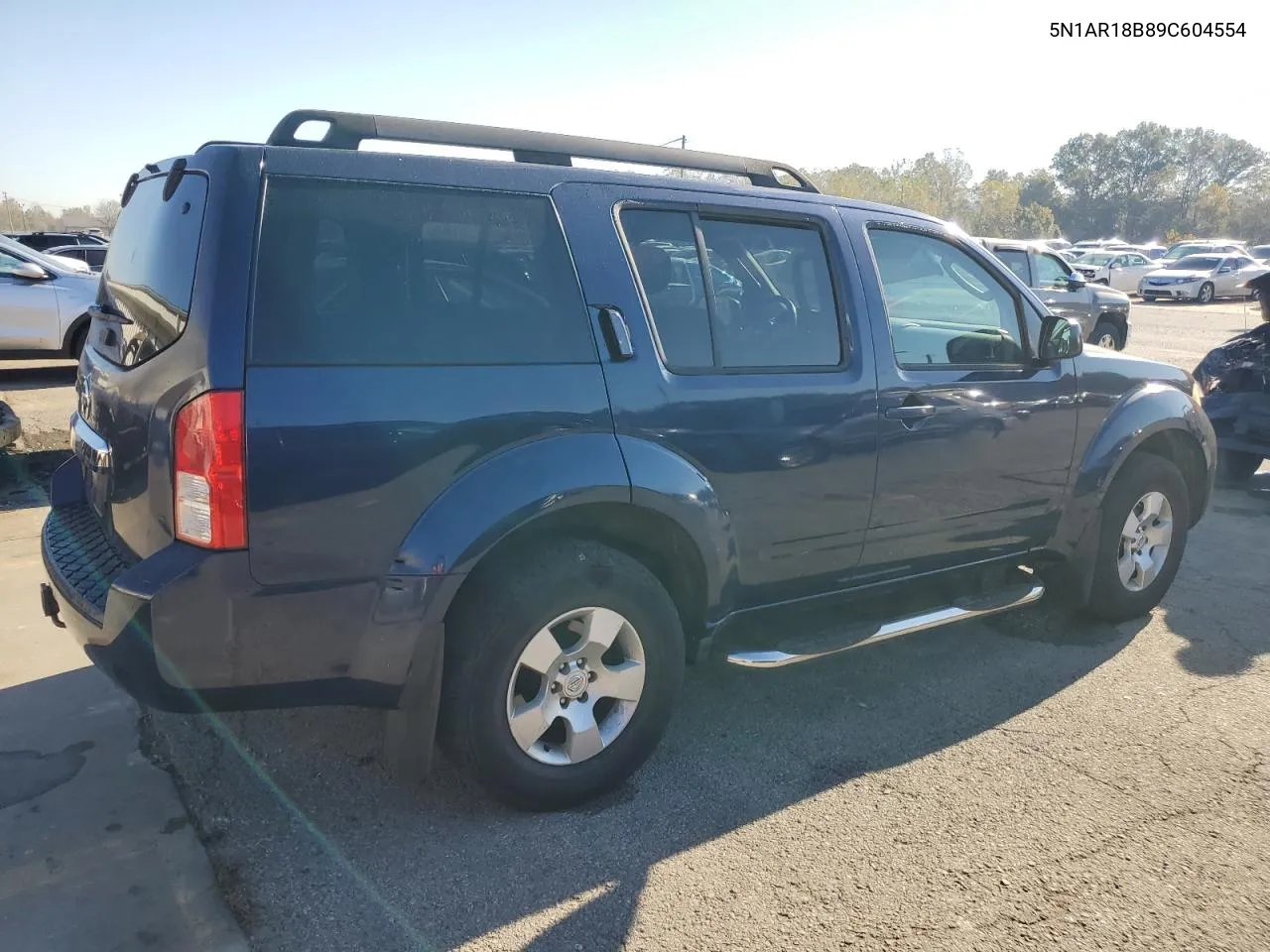 2009 Nissan Pathfinder S VIN: 5N1AR18B89C604554 Lot: 77078154