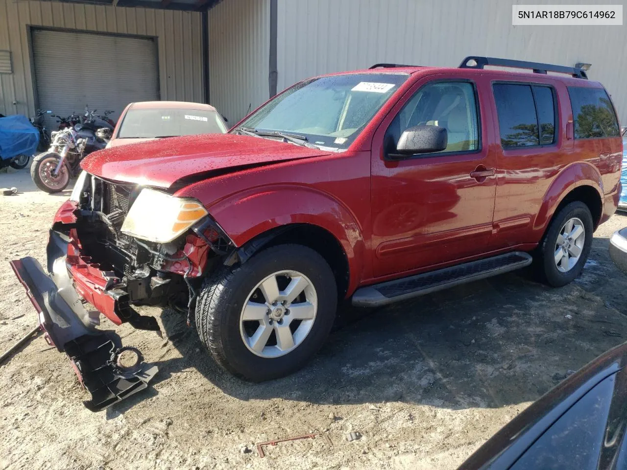 2009 Nissan Pathfinder S VIN: 5N1AR18B79C614962 Lot: 77135444