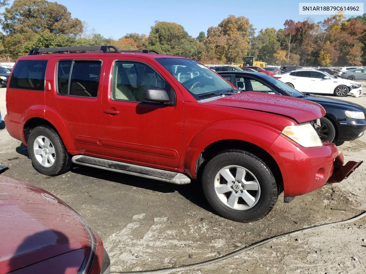 2009 Nissan Pathfinder S VIN: 5N1AR18B79C614962 Lot: 77135444