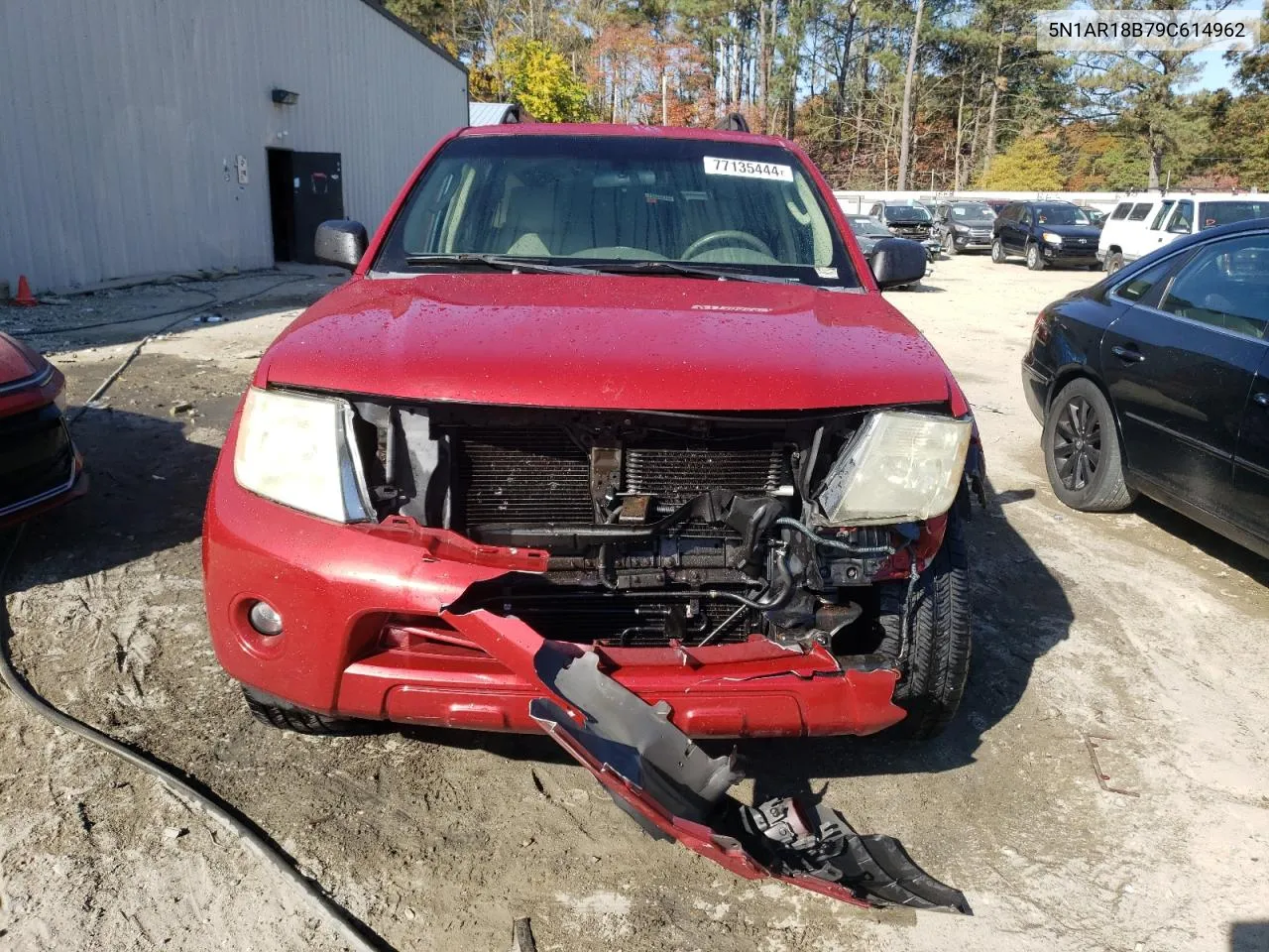 2009 Nissan Pathfinder S VIN: 5N1AR18B79C614962 Lot: 77135444