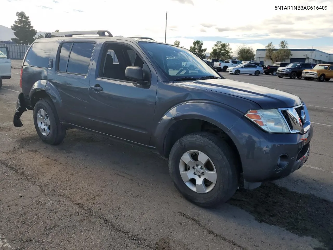 2010 Nissan Pathfinder S VIN: 5N1AR1NB3AC616409 Lot: 70007994