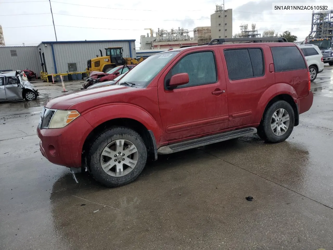 2010 Nissan Pathfinder S VIN: 5N1AR1NN2AC610532 Lot: 70518204