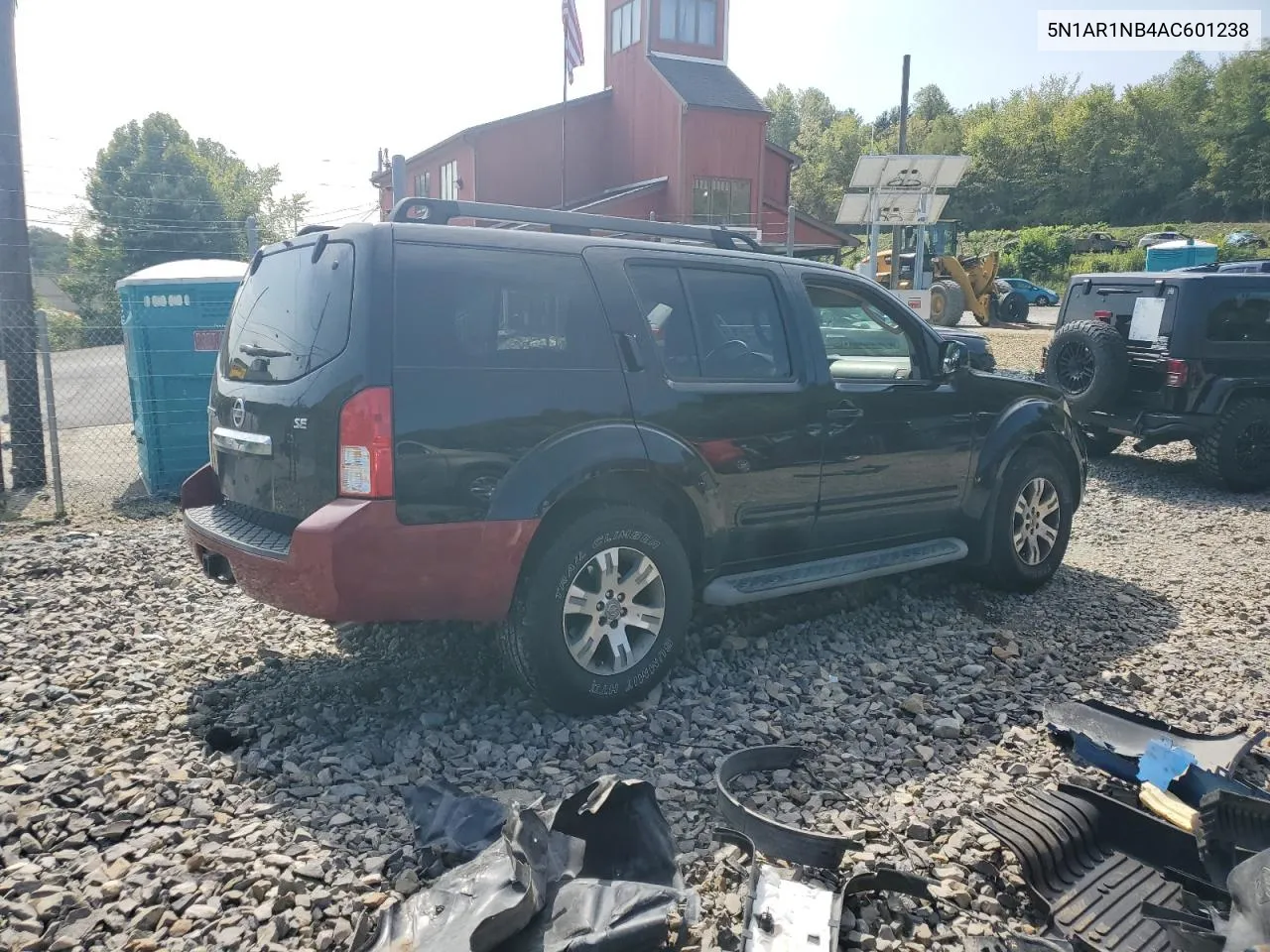 2010 Nissan Pathfinder S VIN: 5N1AR1NB4AC601238 Lot: 70742234