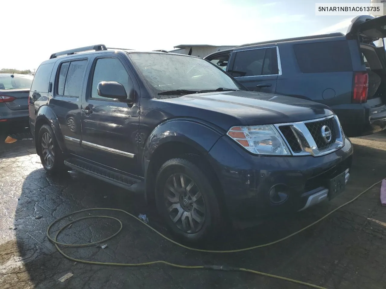 5N1AR1NB1AC613735 2010 Nissan Pathfinder S