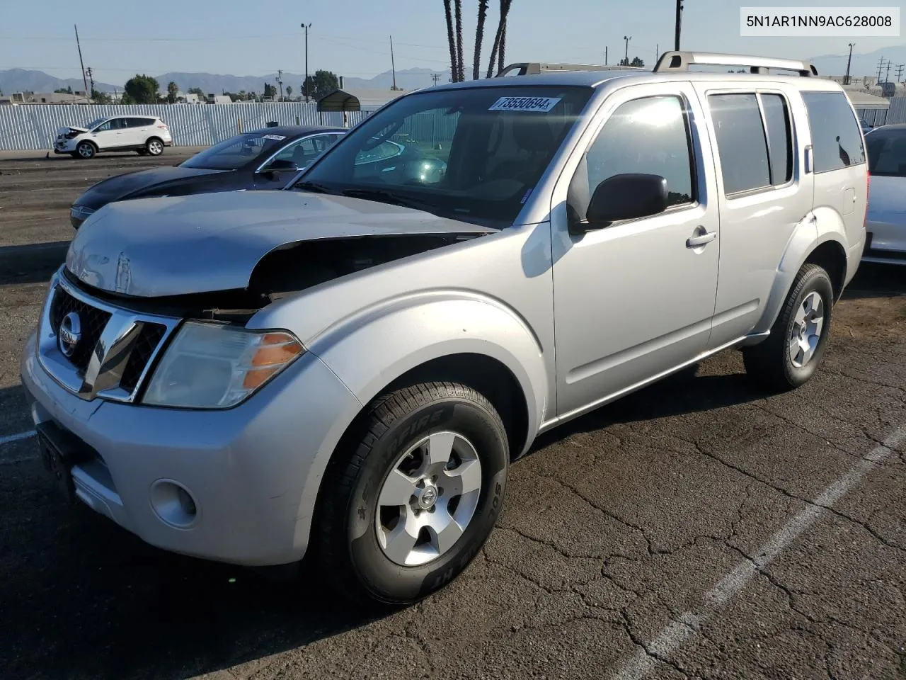 2010 Nissan Pathfinder S VIN: 5N1AR1NN9AC628008 Lot: 73550694