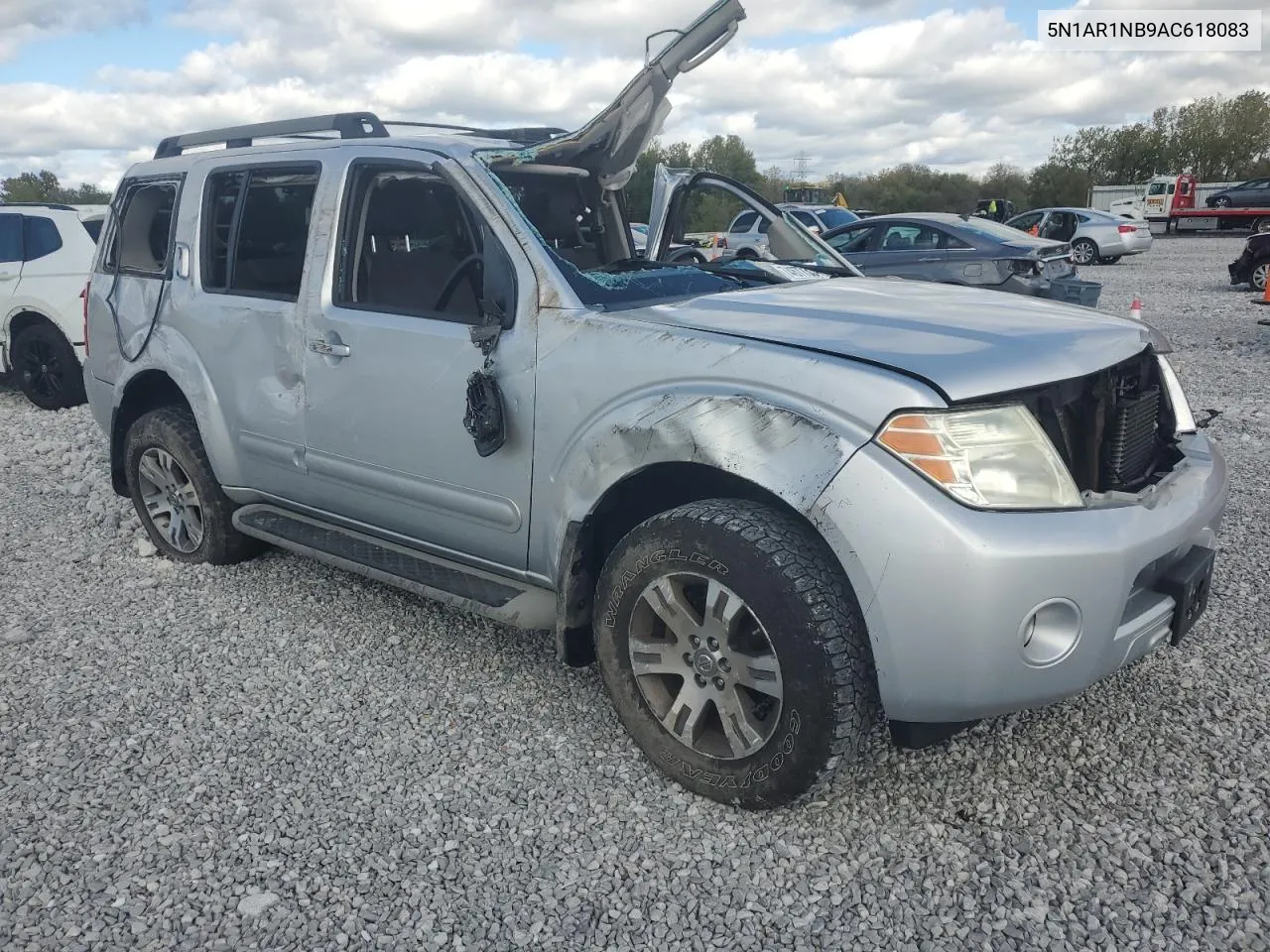 2010 Nissan Pathfinder S VIN: 5N1AR1NB9AC618083 Lot: 74677334