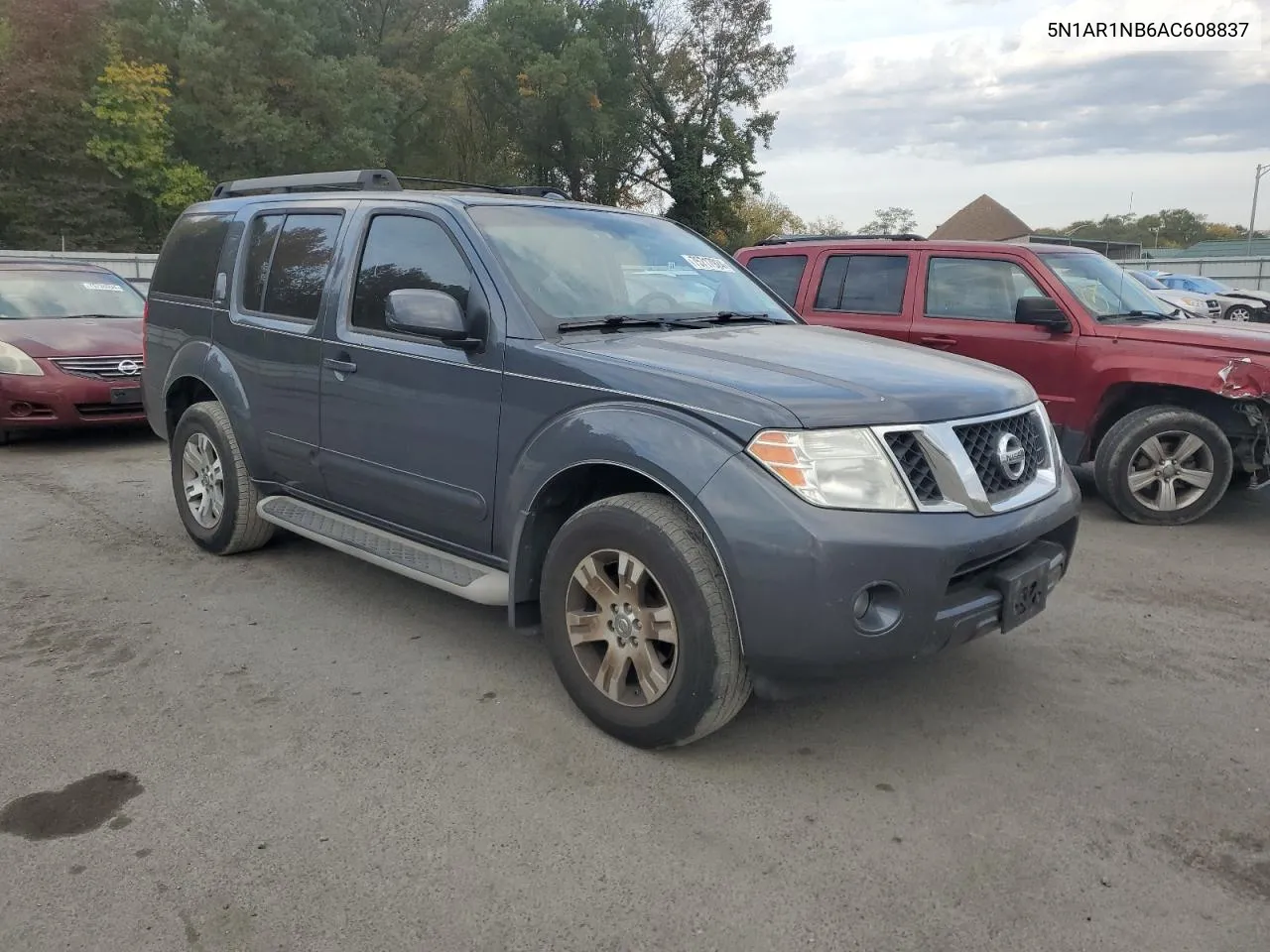 2010 Nissan Pathfinder S VIN: 5N1AR1NB6AC608837 Lot: 75717924