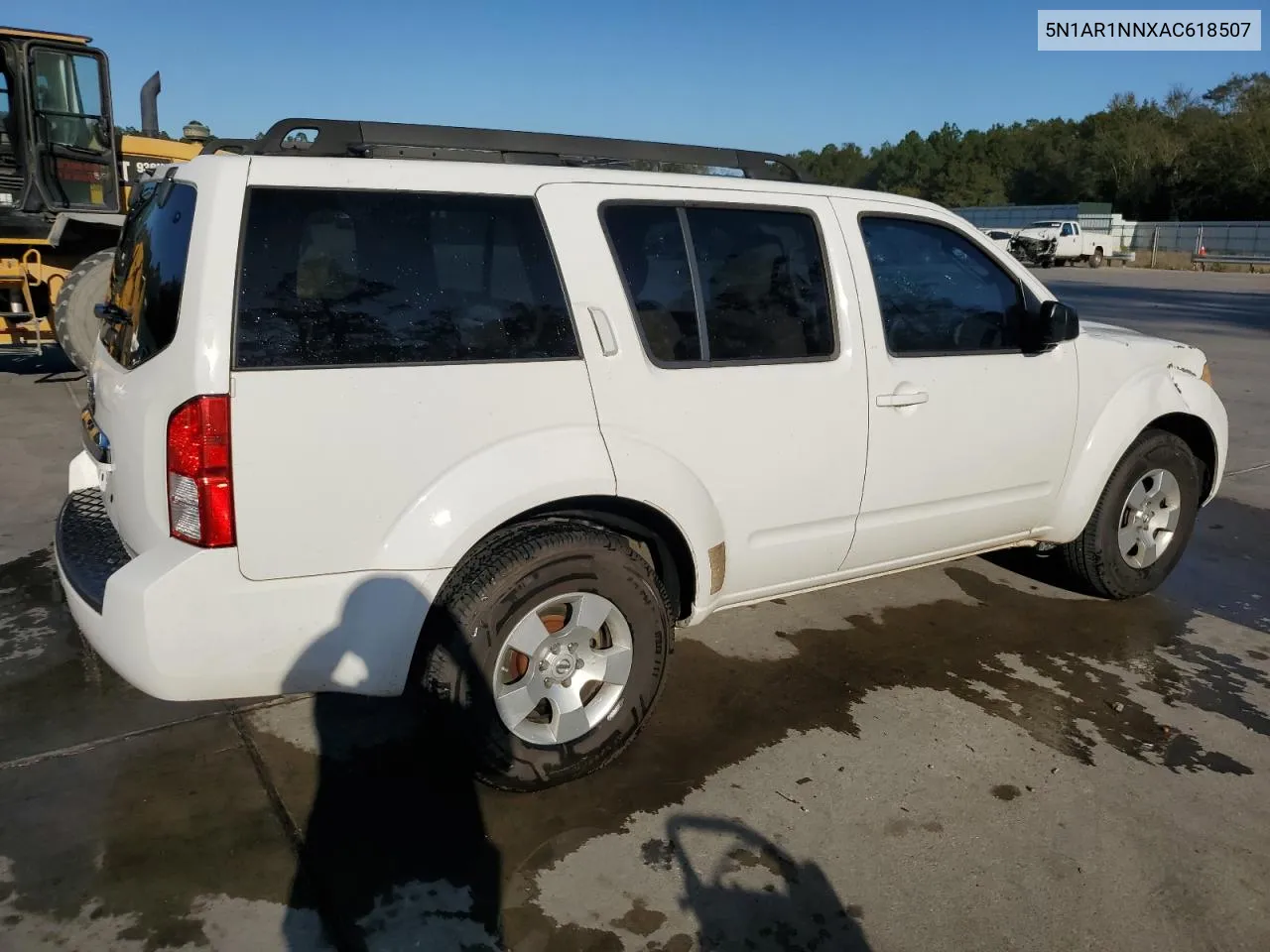 2010 Nissan Pathfinder S VIN: 5N1AR1NNXAC618507 Lot: 75807334