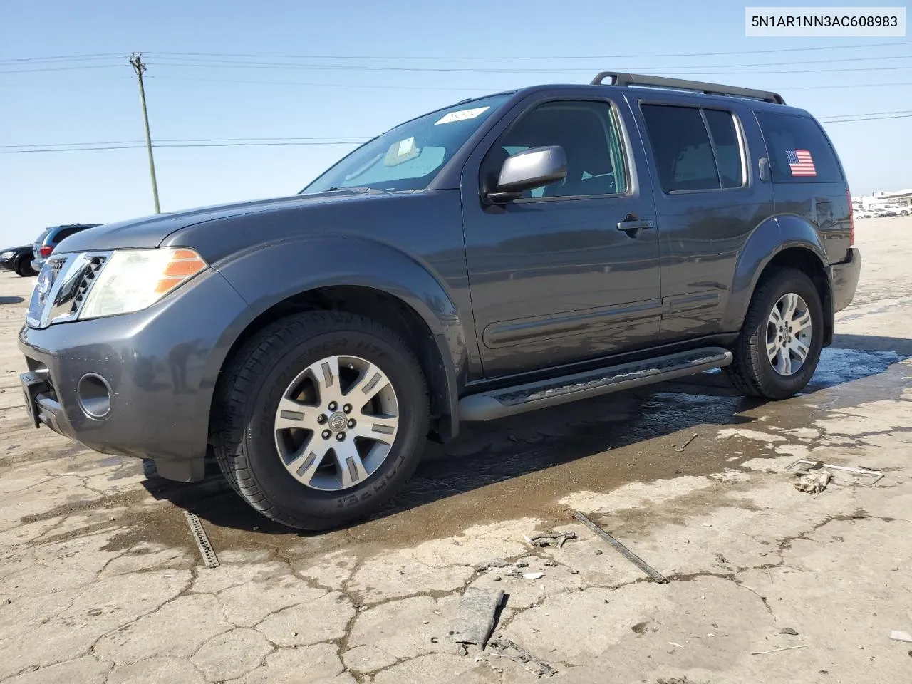 2010 Nissan Pathfinder S VIN: 5N1AR1NN3AC608983 Lot: 75846164