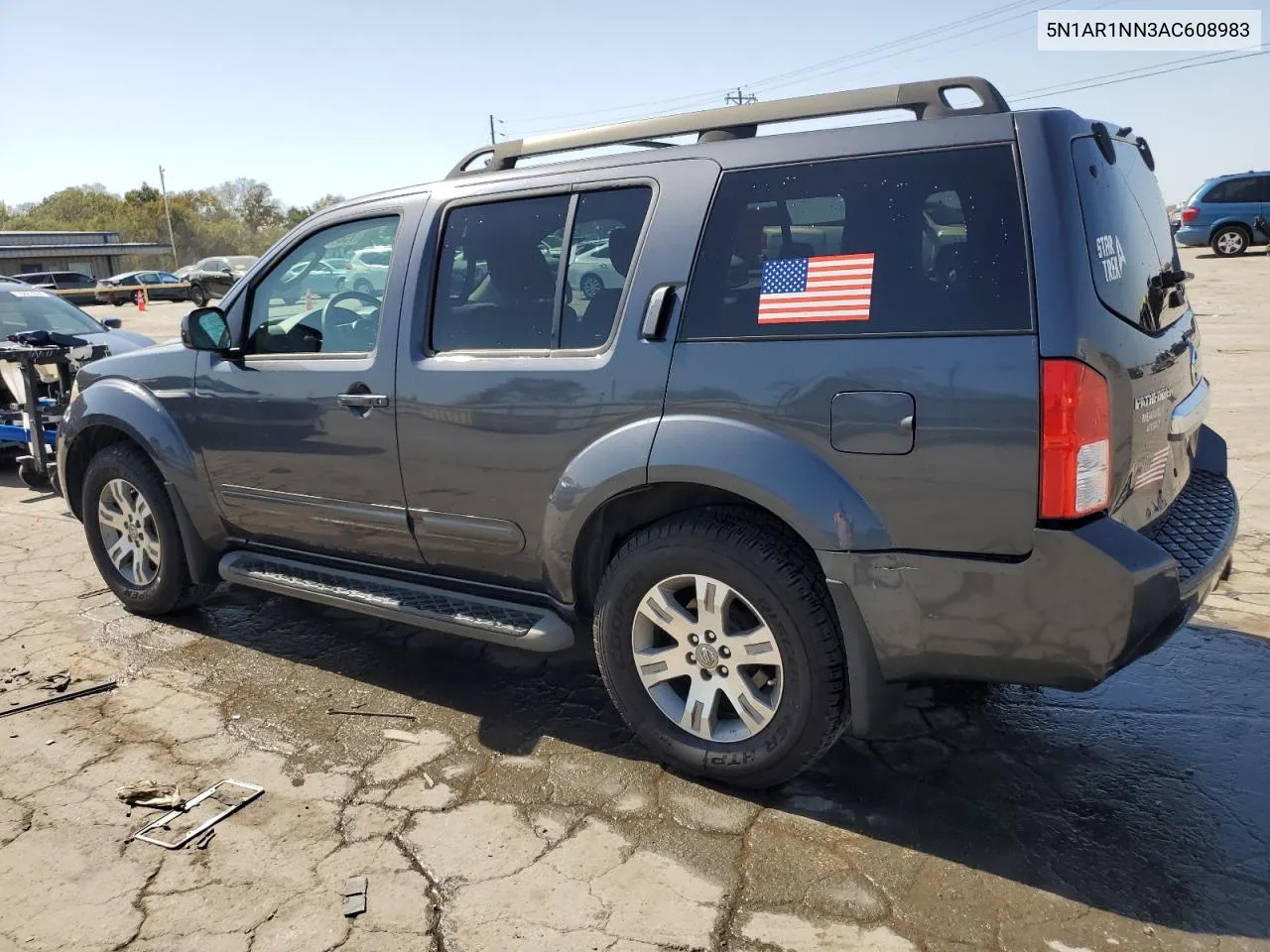 2010 Nissan Pathfinder S VIN: 5N1AR1NN3AC608983 Lot: 75846164