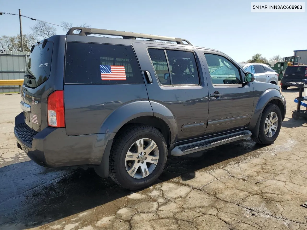 2010 Nissan Pathfinder S VIN: 5N1AR1NN3AC608983 Lot: 75846164