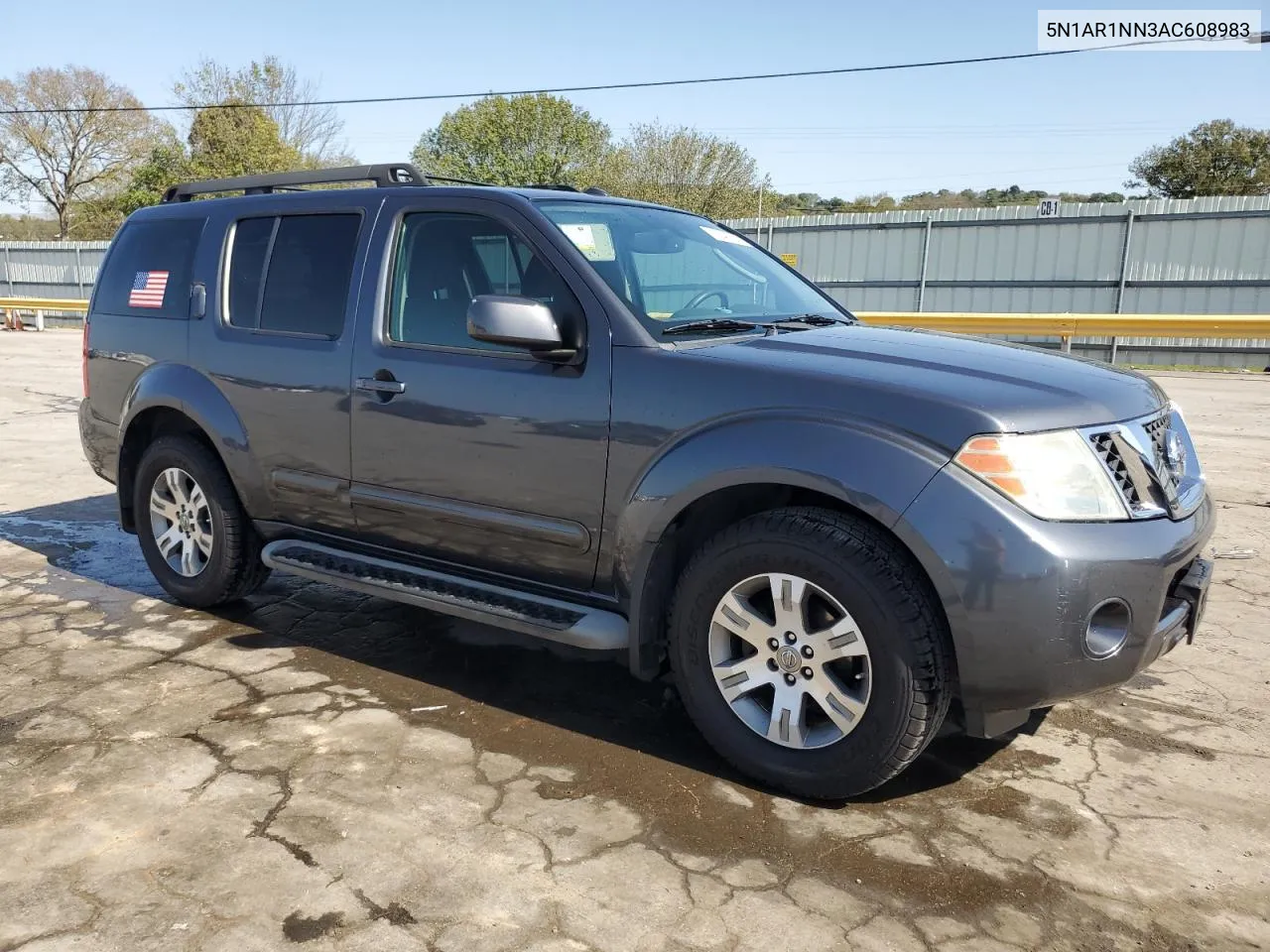 2010 Nissan Pathfinder S VIN: 5N1AR1NN3AC608983 Lot: 75846164