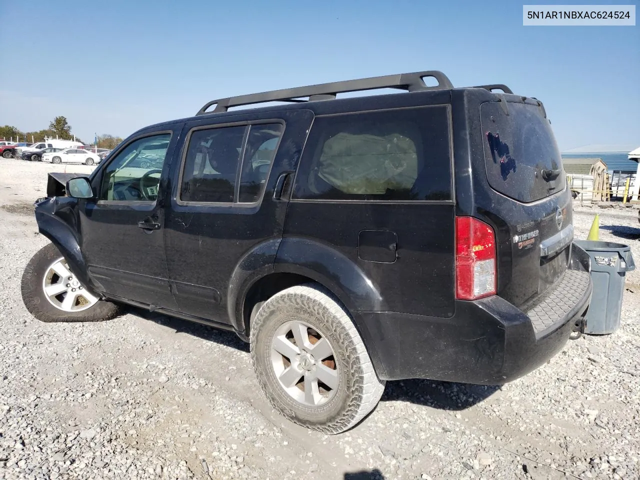 2010 Nissan Pathfinder S VIN: 5N1AR1NBXAC624524 Lot: 76085424