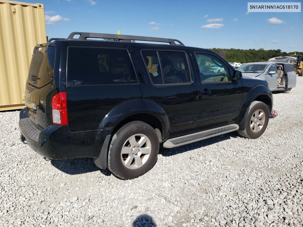 2010 Nissan Pathfinder S VIN: 5N1AR1NN1AC618170 Lot: 76504604