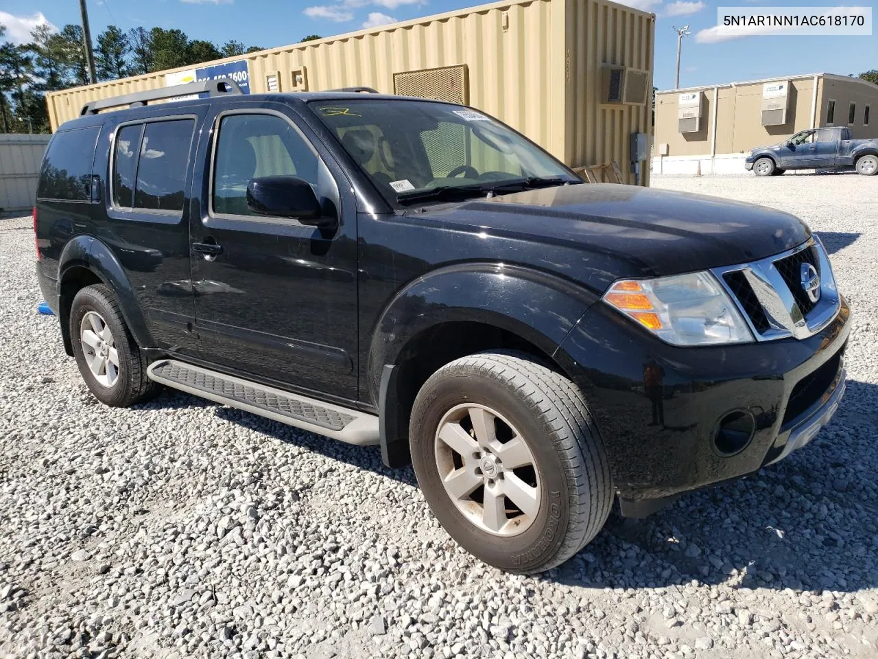 2010 Nissan Pathfinder S VIN: 5N1AR1NN1AC618170 Lot: 76504604