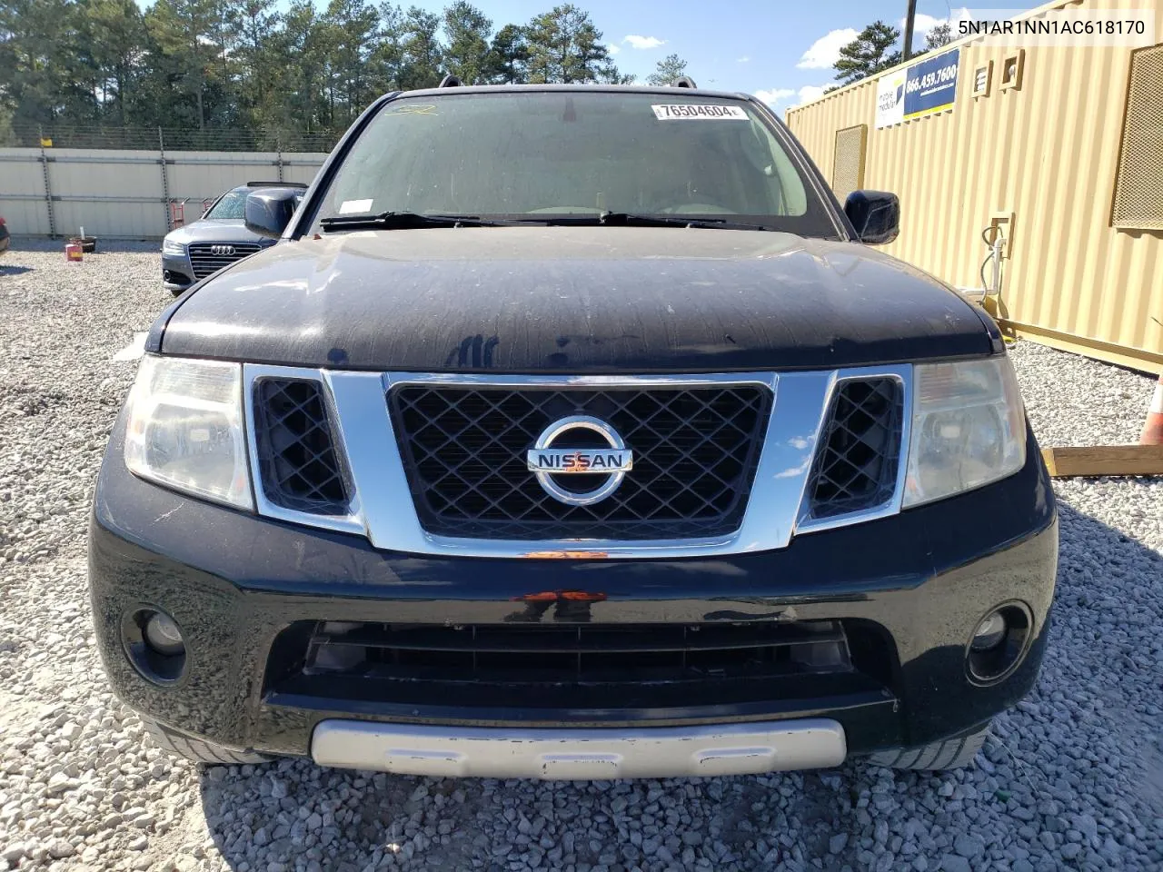 2010 Nissan Pathfinder S VIN: 5N1AR1NN1AC618170 Lot: 76504604