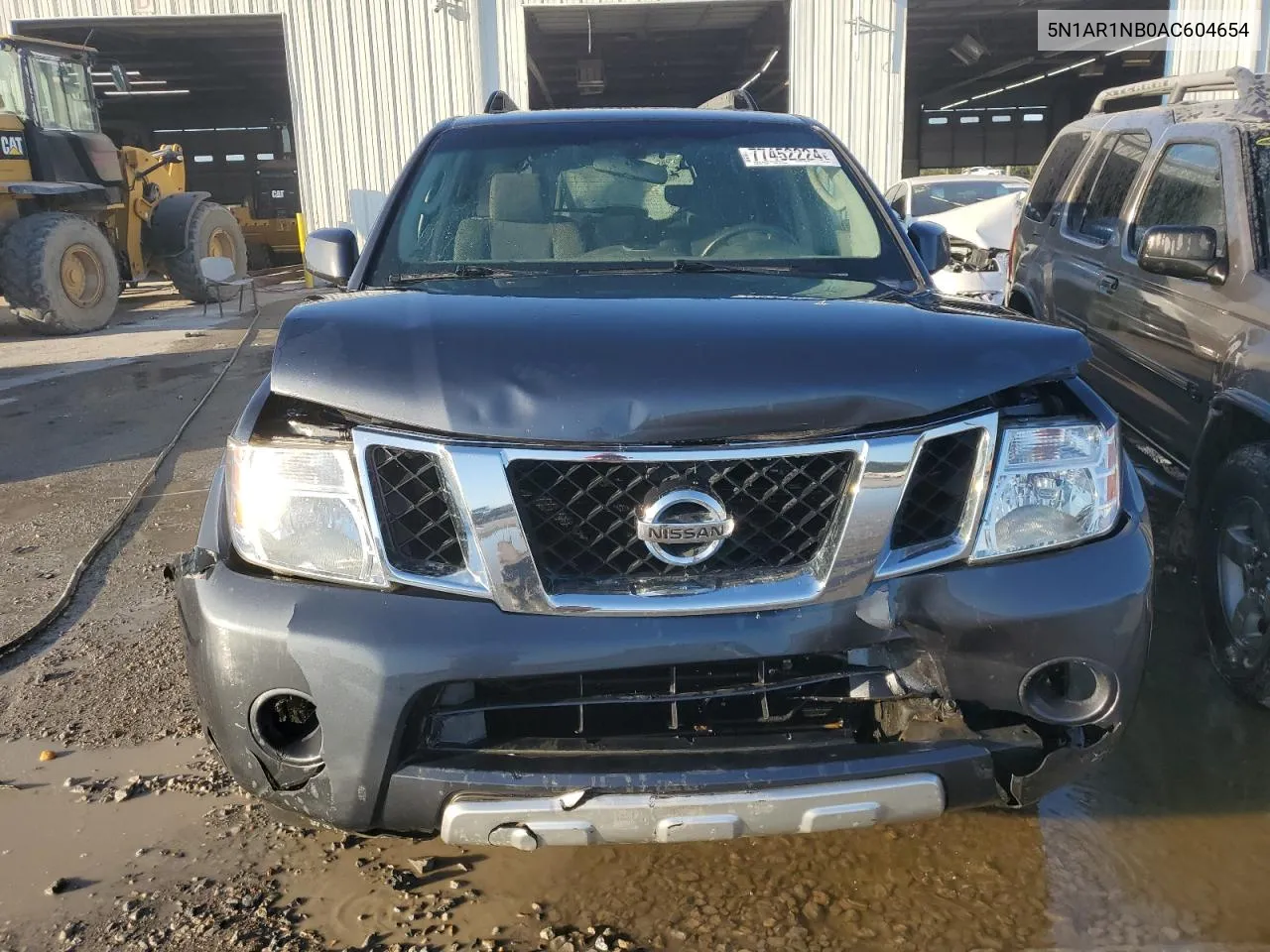 2010 Nissan Pathfinder S VIN: 5N1AR1NB0AC604654 Lot: 77452224