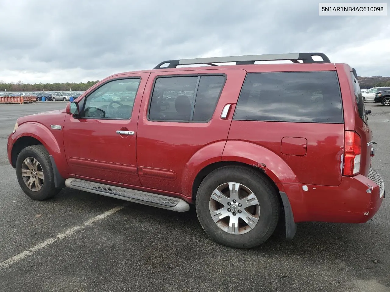 2010 Nissan Pathfinder S VIN: 5N1AR1NB4AC610098 Lot: 80131424