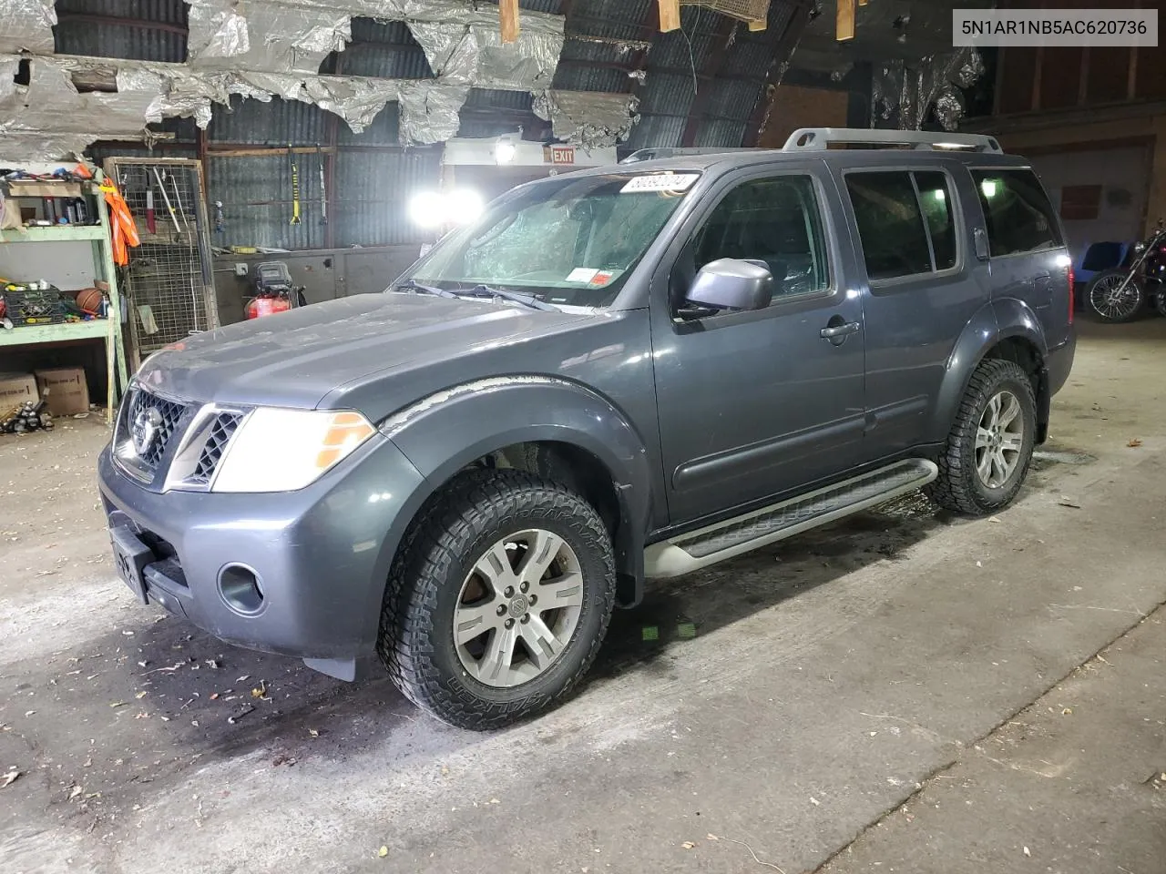 2010 Nissan Pathfinder S VIN: 5N1AR1NB5AC620736 Lot: 80392004