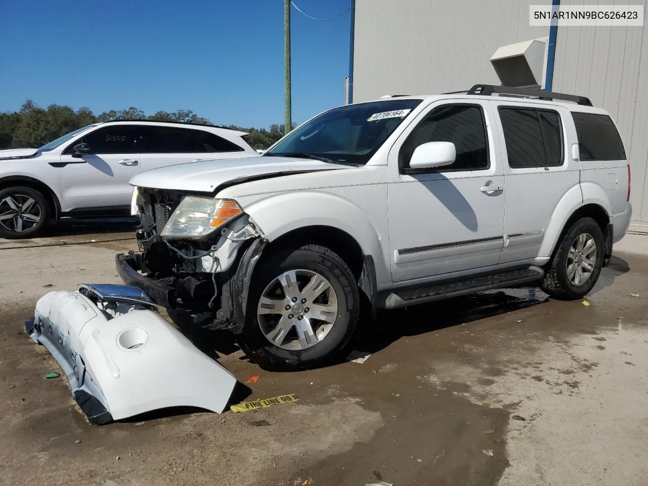 2011 Nissan Pathfinder S VIN: 5N1AR1NN9BC626423 Lot: 40706164