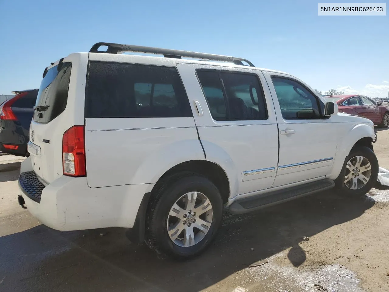 2011 Nissan Pathfinder S VIN: 5N1AR1NN9BC626423 Lot: 40706164