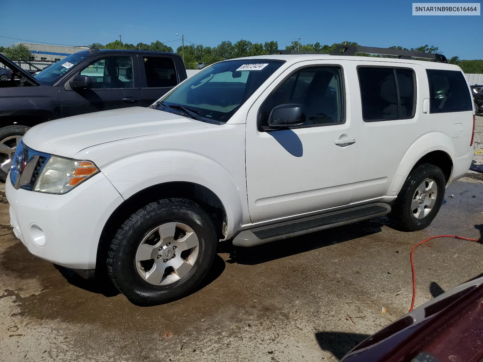 2011 Nissan Pathfinder S VIN: 5N1AR1NB9BC616464 Lot: 60472424