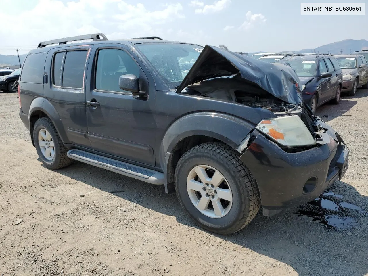 2011 Nissan Pathfinder S VIN: 5N1AR1NB1BC630651 Lot: 64216144