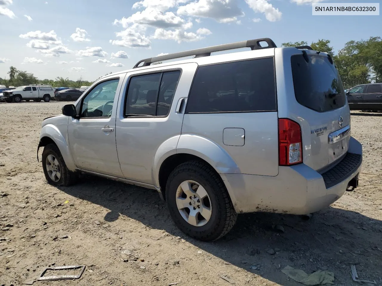 5N1AR1NB4BC632300 2011 Nissan Pathfinder S