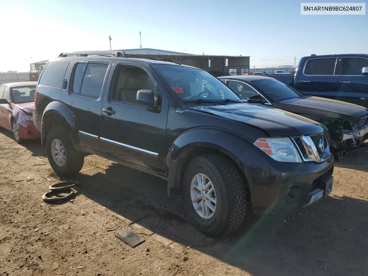 2011 Nissan Pathfinder S VIN: 5N1AR1NB9BC624807 Lot: 69073244