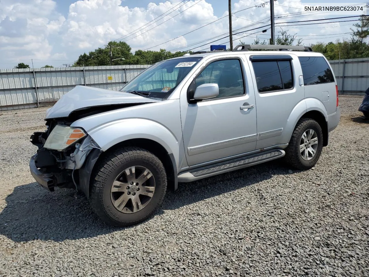 2011 Nissan Pathfinder S VIN: 5N1AR1NB9BC623074 Lot: 69152394