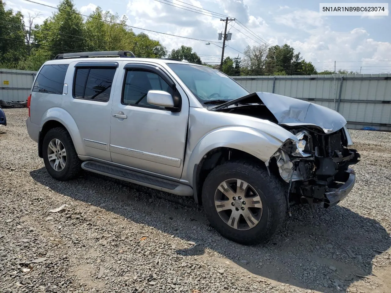 2011 Nissan Pathfinder S VIN: 5N1AR1NB9BC623074 Lot: 69152394