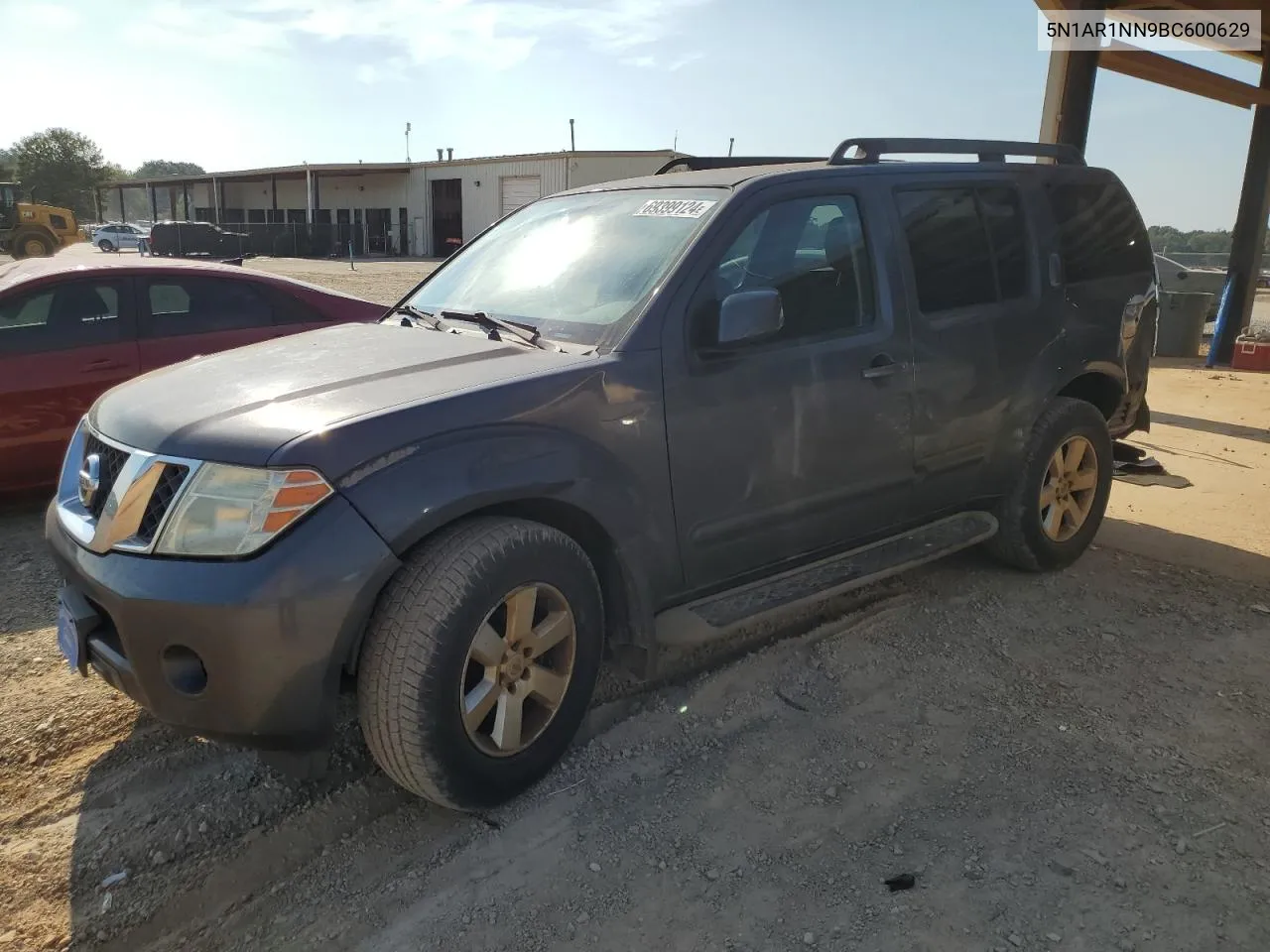 2011 Nissan Pathfinder S VIN: 5N1AR1NN9BC600629 Lot: 69399124