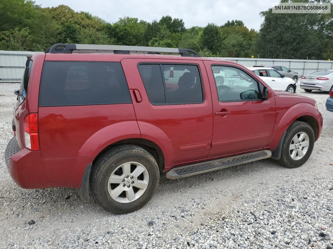 2011 Nissan Pathfinder S VIN: 5N1AR1NB7BC608668 Lot: 69466994