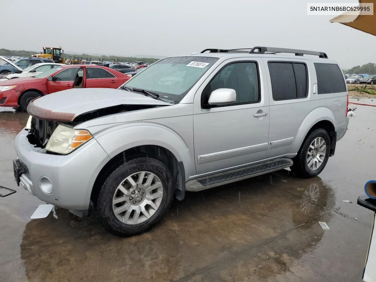 2011 Nissan Pathfinder S VIN: 5N1AR1NB6BC629995 Lot: 69788814