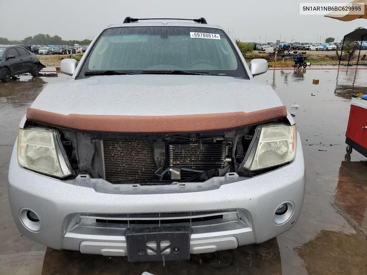 2011 Nissan Pathfinder S VIN: 5N1AR1NB6BC629995 Lot: 69788814