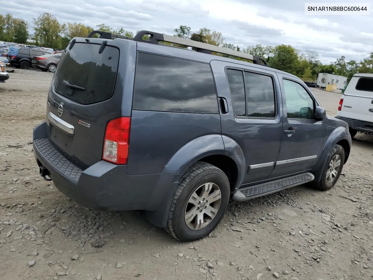 2011 Nissan Pathfinder S VIN: 5N1AR1NB8BC600644 Lot: 72272434