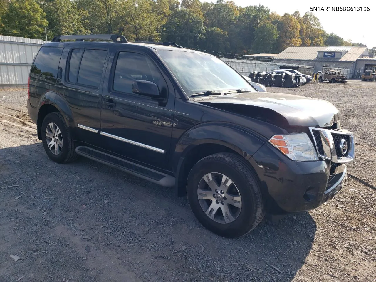 2011 Nissan Pathfinder S VIN: 5N1AR1NB6BC613196 Lot: 72331504